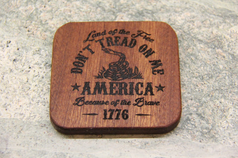 "Don't Tread on Me" - Coasters