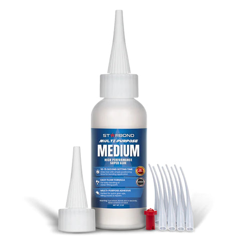 Starbond "Multi-Purpose" Medium Cyanoacrylate (CA) - Super Glue, EM-150