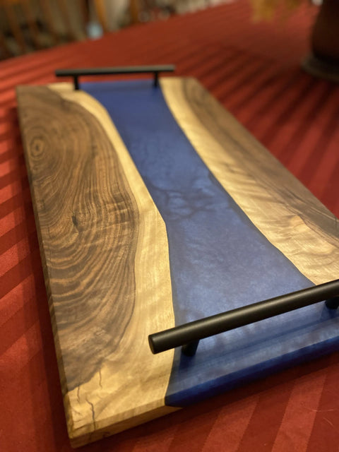 “COBALT SAPPHIRE” - Deluxe Serving Board