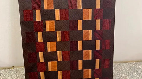 "Complete Chaos!" - End Grain Cutting Board