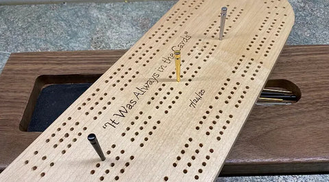 Deluxe Cribbage Boards