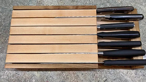 Maple Knife Blocks (In-Drawer)