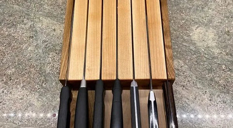 Maple Knife Blocks (In-Drawer)