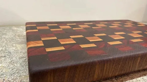 "Complete Chaos!" - End Grain Cutting Board