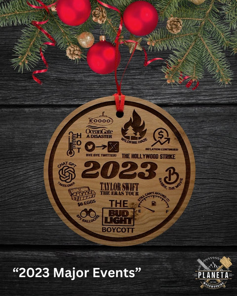 The "2023" Christmas Ornament