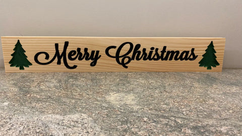 “Merry Christmas” Sign