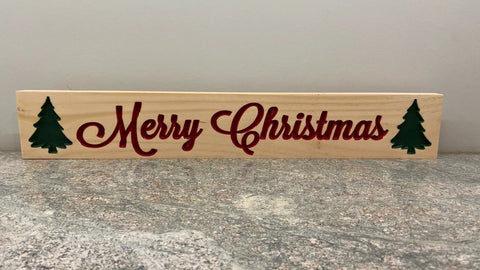 “Merry Christmas” Sign