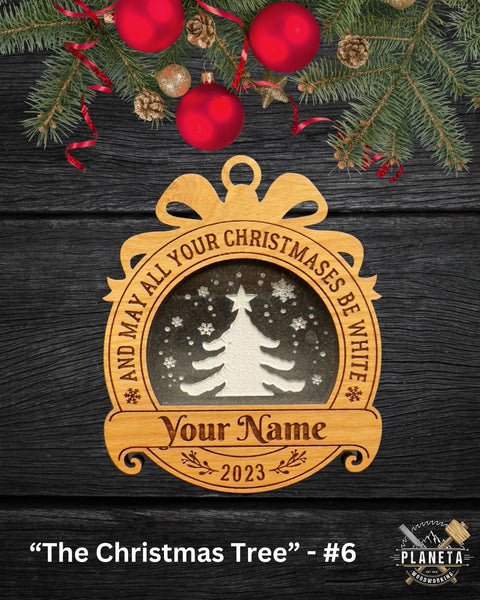 "Rockin' Around the Christmas Tree" - Personalized Ornament
