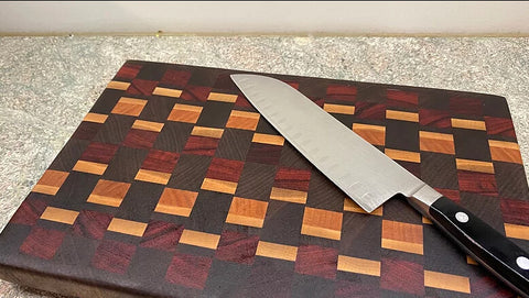 "Complete Chaos!" - End Grain Cutting Board