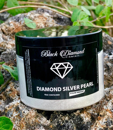 "Diamond Silver Pearl" - BDP Epoxy Pigments