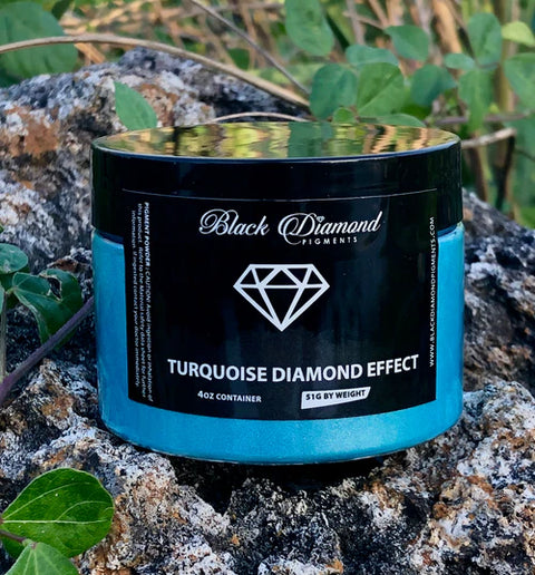 "Turquoise Diamond Effect" - BDP Epoxy Pigments