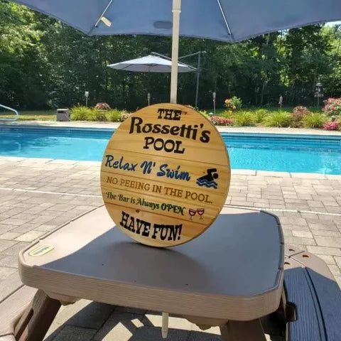 Custom Pool Signs